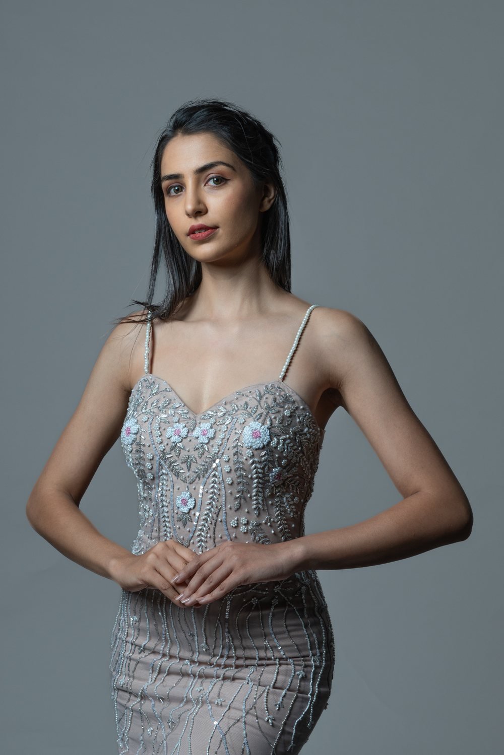 The Fishtail Gown, side view